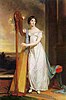 Lady with a Harp by Thomas Sully