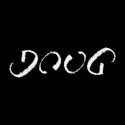 "Doug", hypocorism for Douglas Hofstadter, the "father" of the ambigram concept.
