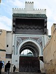 Entrance of the Al-Andalusiyyin Mosque (founded in 9th century and subsequently expanded)