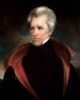 Painting of Andrew Jackson