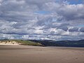 Black Rock Sands Beach looking towards Borth-y-Gest,Ynys Cyngar and the Afon Glaslyn estuary.