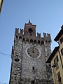 Torre del reloj de Brescia (Italia).