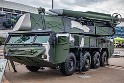 MZKT-69225 während der Militärmesse Milex-2021 in Minsk im Juni 2021