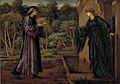 Edward Burne-Jones, The Pilgrim at the Gate of Idleness, 1884.