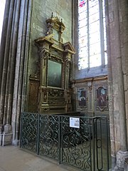 Photo de la chapelle depuis le collatéral