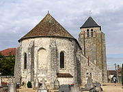 L'église Sainte-Fare d'Achères-la-Forêt.