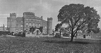 The castle in 1910[35]