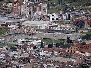 Das Estadio La Independencia in Tunja