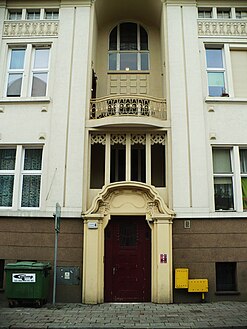 Detail of portal and loggia