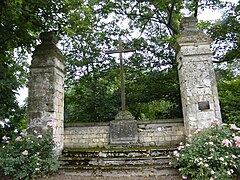 Entrée monumentale de l'ancien château.