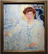 La jeune femme à sa toilette, (1903), Royal Museums of Fine Arts of Belgium