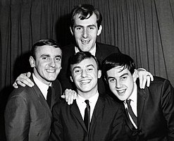 The band in 1964: Les Maguire (top), Freddie Marsden, Gerry Marsden, and Les Chadwick