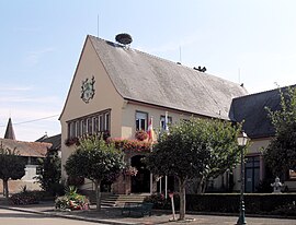 The town hall in Guémar