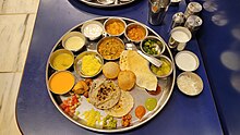 Gujarati Thali At Shree Thaker Bhojanalay