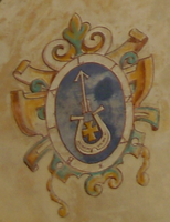 Bialynia coat of arms in Baranow-Sandomierski castle