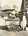 Vendeur de hot dog, Manhattan, 1936.