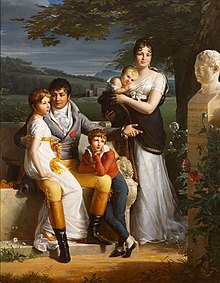 Portrait of a French family