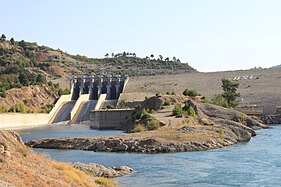 Kılavuzlu Barajı, Akdeniz Bölgesi'nin en büyük sulama barajı