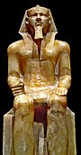 Sitzstatue des Chephren; Ägyptisches Museum, Kairo