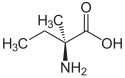 Struktur von L-Isovalin