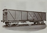 Gedeckter Güterwagen Nr. 243, gebaut 1907 von R.Y. Pickering