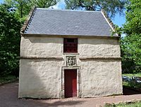 Old dovecot at Dumfries House following restoration