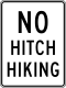 No Hitch Hiking