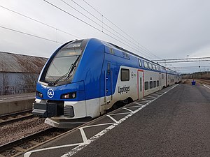 Im Bahnhof Örbyhus