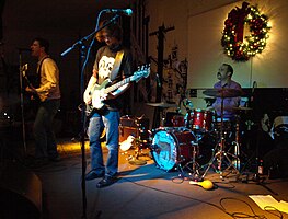 The Figgs performing in 2009