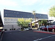 The John C. Lincoln Medical Center built in 1965 in Sunnyslope, Arizona. Named after John C. Lincoln (1866–1959) an American inventor, entrepreneur and philanthropist.