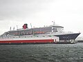 Le Queen Mary 2 à la pointe de Floride, au Havre.