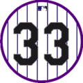 Larry Walker (RF). Retirado el 25 de septiembre de 2021.