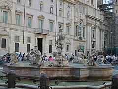 Plaza Navona, Fuente del Moro