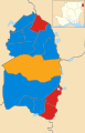 2019 results map