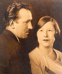 Eisenberg with his wife