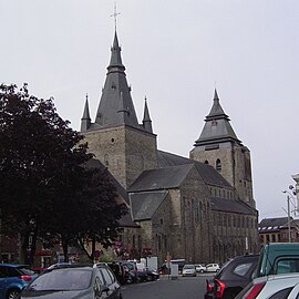 La Collégiale Saint-Vincent en septembre 2012.