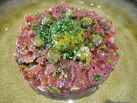 Image illustrative de l’article Steak tartare