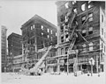 After the fire that destroyed the original hotel in 1918.