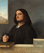 Giorgione and Titian, Portrait of a Venetian Nobleman, c. 1507