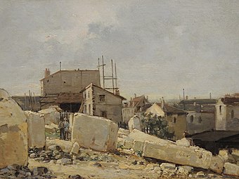 Une carrière à Caen, 1892 Musée des Beaux-Arts de Caen.