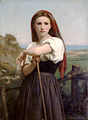 Young Shepherdess There's just something about the way Bouguereau paints faces...