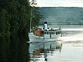 Engelbrekt auf dem Österdalälven-Fluss nach Leksand