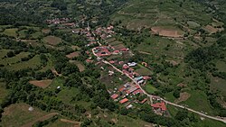 Air view of the village