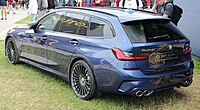 Rear view of Alpina D3 S