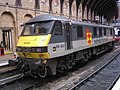 Class 90, no. 90021 at York