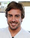 Fernando Alonso at the 2016 Italian motorcycle Grand Prix