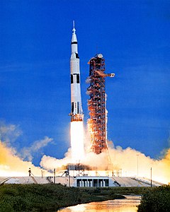 Lansare Apollo 15 pe Saturn V