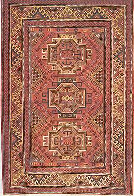 Armenian carpet in Ijevan