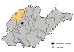 Dezhou – Mappa