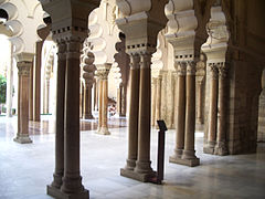 Palacio de la Aljafería de Zaragoza.